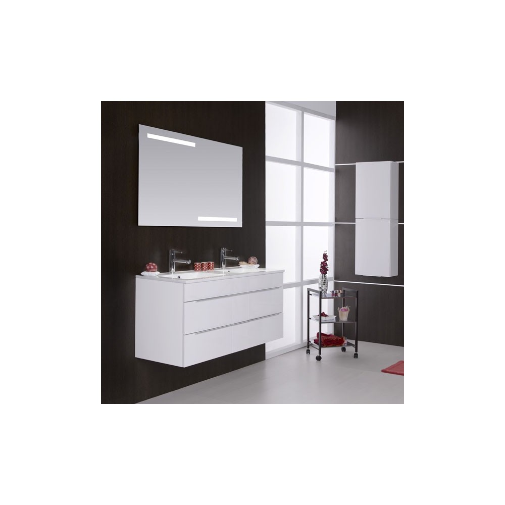 ▷ Mueble de Baño Alicia 120 cm. 2 cajones, Mudeba